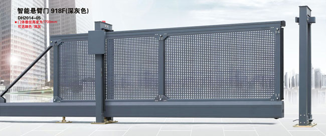  智能悬臂门918F（深灰色）05